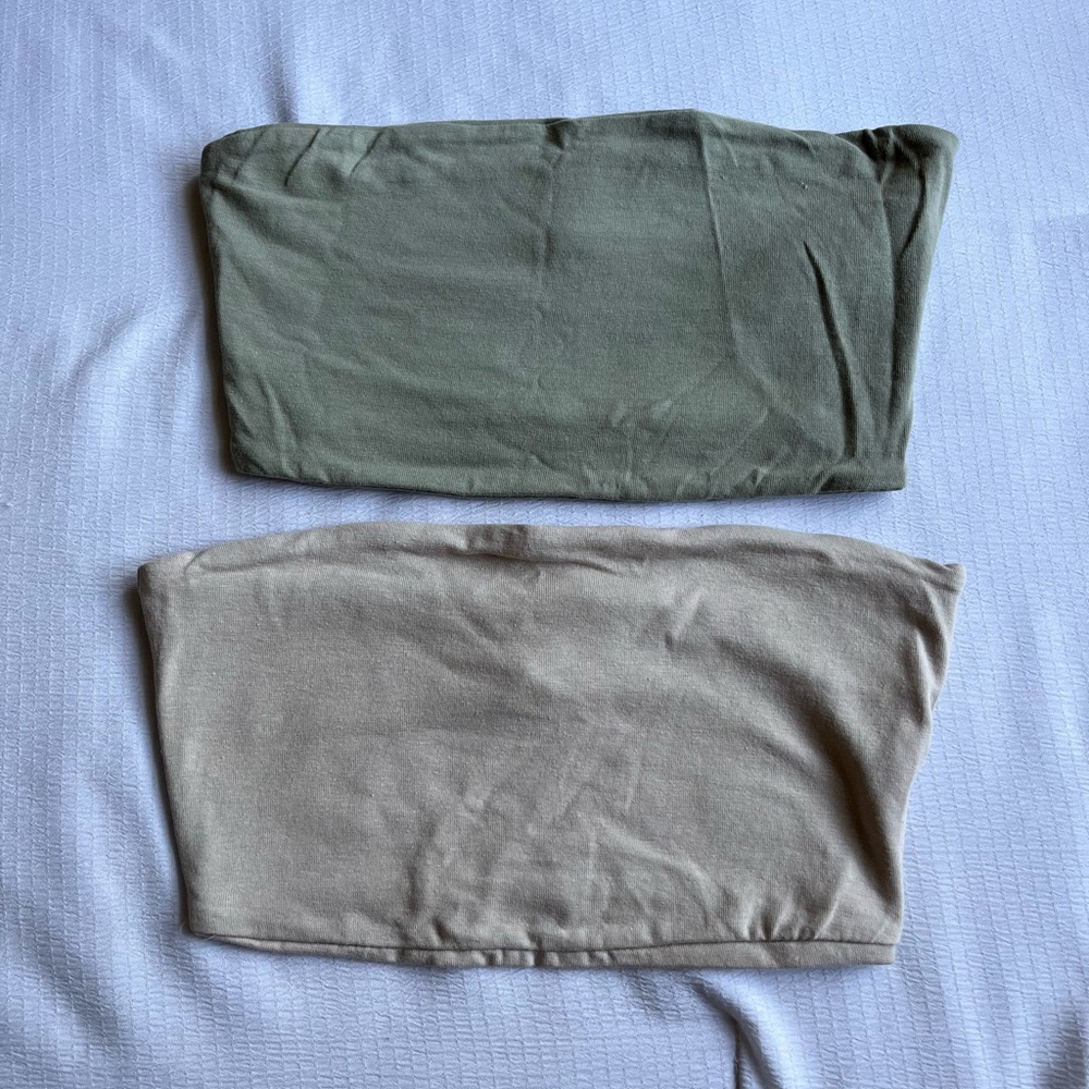 H&M 2pc DIVIDED tube top set